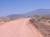 Route désertique menant au Lake Mead (du - squ'il en reste)