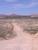 Route désertique menant au Lake Mead